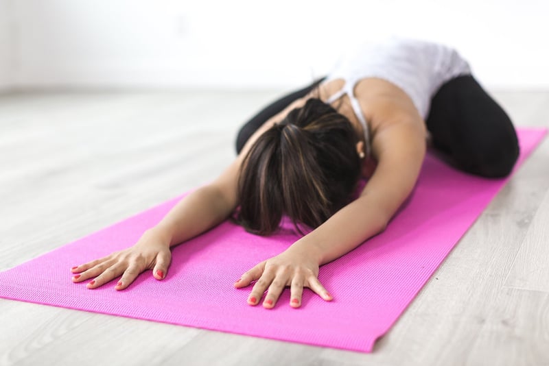 Practicing Hatha Yoga